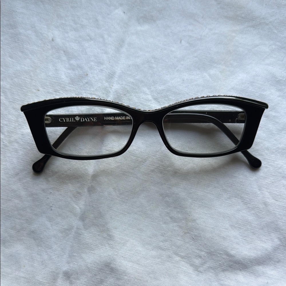 Cyril & Dayne Black Cat-Eye Glasses